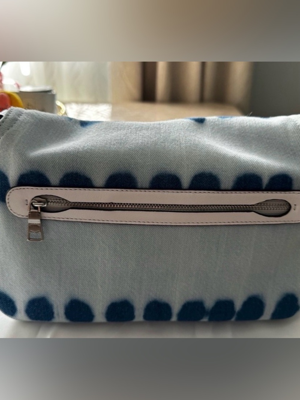 Coach 1941 Blue Tie-Dye denim Crossbody/or shoulder bag.SOLD OUT EVERYWHERE - Picture 5 of 5